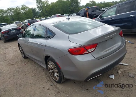 2015 Chrysler 200 S from USA, damaged, VIN 1C3CCCBG9FN518513